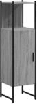 vidaXL Badschrank Grau Sonoma 33x33x120,5 cm Holzwerkstoff 842469