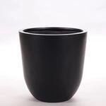 Elegant Einrichten Pflanzk&uuml;bel Fiberglas Rund-Konisch D30xH30cm...