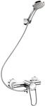 Delabie Duschsystem selbstentleerend mit Armatur 2739S Securitouch, Standard.