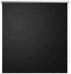 vidaXL Verdunkelungsrollo 160 x 230 cm Schwarz