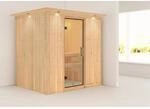 Karibu Sauna LED-Dachkranz Natur