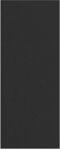vidaXL Fu&szlig;matte Sonstiges Schwarz 120 x 300 cm Polyamid und PVC 4100718