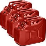 BW Kraftstoffkanister Metall Benzinkanister 3x 10 Liter Rot RAL 3000...