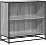 vidaXL B&uuml;cherschrank Grau Sonoma 80,5x35x76 cm Holzwerkstoff 849107