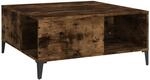 vidaXL Couchtisch R&auml;uchereiche 80x80x36,5 cm Holzwerkstoff 821105