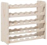 vidaXL Weinregal 67,5x25x60 cm Massivholz Kiefer 4007557