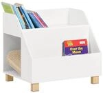 SoBuy Kinderregal mit 3 F&auml;chern Spielzeugregal B&uuml;cherregal Standregal KMB54-W