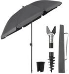 Sekey Sonnenschirm 180 cm Sonnenschirm UV50+ Balkonschirm mit Tragetasche und