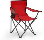 Sunula 1x Campingstuhl Faltstuhl Anglerstuhl Blau mit Getr&auml;nkehalter und Tasche