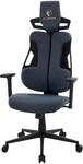 ML-Design Gaming Stuhl mit Stoffbezug in Blau Individuell Einstellbar