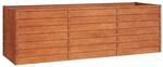 DELUKE Hochbeet Aus Cortenstahl ISAK Unten Offen Hochbeet Metall Pflanzenbeet