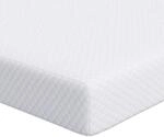 vidaXL Matratzenauflage Wei&szlig; 120 x 200 cm Jacquard Stoff 4106247