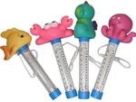 Summer Fun Poolthermometer mit Tierkopf sortiert