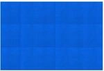 ECD Germany Pool Solarfolie Rechteckig 600x400 cm Blau 400&micro;m aus PE