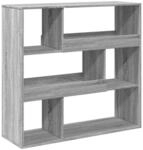 vidaXL Raumteiler Grau Sonoma 100x33x94,5 cm Holzwerkstoff 3309479