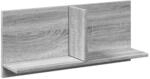 vidaXL Wandschrank 70x16,5x30 cm Grau Sonoma Holzwerkstoff 854855