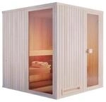 Finntherm Sauna Miranda Natur 194 cm x 175 cm Wandst&auml;rke 40 mm