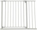 Relaxdays Treppenschutzgitter Eisen Kunststoff Grau Klemmbar 95 bis 100 cm 3,7 kg