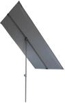 DELUKE Balkonschirm HEGO 1,3x1,8m Anthrazit Polyester Gartenschirm Sonnenschirm