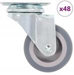 vidaXL 48 Stk Lenkrollen 50 mm 277903