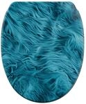 SANILO WC Sitz mit Absenkautomatik Top Fix Fluffy