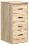 vidaXL Garagen-Aufbewahrungsschrank Sonoma-Eiche Massivholz Kiefer 860591