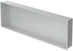 LuxeBath Wandnische Edelstahl 90x30x10 cm Silber Duschnische Rahmen Einbauregal