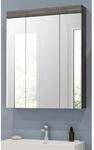 Inn.Furn Spiegelschrank Grau 60 x 79 cm 3-t&uuml;rig Shawn