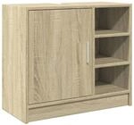 vidaXL Waschbeckenunterschrank Sonoma-Eiche 63x29x55 cm Holzwerkstoff 848131