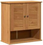 vidaXL Badezimmerschrank VIGO Braun und Honigbraun 67,5 x 34 x 71,5 cm 4019123