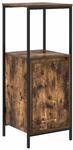 vidaXL Badschrank mit Regalen R&auml;uchereiche 36x35x95 cm 861914