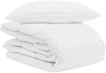 vidaXL Sommerdecke mit Kissen 2-Tlg Wei&szlig; Daunenfeder 3376257