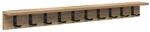 vidaXL Wandmontierter nachttisch Artisan-Eiche 100 x 10,5 x 10,5 cm 874378