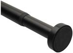 Sanilo Duschvorhangstange Schwarz 90-160 cm