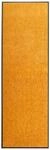 vidaXL Fu&szlig;matte Waschbar Orange 60x180 cm 323453