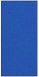 vidaXL Fu&szlig;matte Blau und Schwarz 120 x 250 cm Polyamid und PVC 4100737