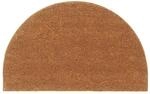 vidaXL Fu&szlig;matte Natur Halbrund 50x80 cm Kokosfaser Getuftet 155562