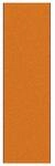 vidaXL Fu&szlig;matte Orange und Schwarz 120 x 400 cm Polyamid und PVC 4100748