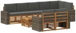 vidaXL Sofagarnituren Massivholz Akazie 3384548