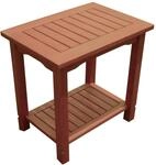 Jardinion Beistelltisch Balkon 50cm x 35cm x 50cm Abstelltisch