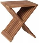 GarWoh Beistelltisch Fishbone Teak