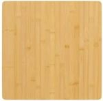 vidaXL Tischplatte 60x60x4 cm Bambus 352706