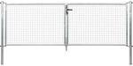Doppeltor f&uuml;r Maschendraht- u. Fix-Clip Pro-Zaun Feuerverzinkt 100 x 300 cm
