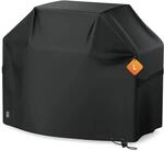 osoltus BBQ Abdeckhaube Premium Schutzhaube Gasgrill Schwarz L 105 x 65 x 120 cm