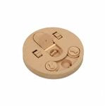 Relaxdays Intelligenzspielzeug f&uuml;r Hunde MDF Natur Antirutsch 4 cm x 23 cm 720 g