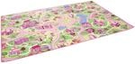 Snapstyle Kinder Spiel Stra&szlig;enteppich Rosa 80x160cm