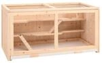 vidaXL Hamsterk&auml;fig 104x52x54 cm Massivholz Tanne