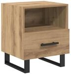 vidaXL Nachttisch Artisan-Eiche 40 x 35 x 47,5 cm Holzwerkstoff 882088
