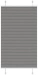 vidaXL Plissee Anthrazit 70x150 cm Stoffbreite 69,4 cm Polyester 4015086