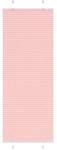 vidaXL Plissee Rosa 80x200 cm Stoffbreite 79,4 cm Polyester 4015462